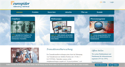 Desktop Screenshot of eurospider.com